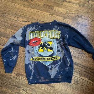 RARE University of Michigan vintage crewneck